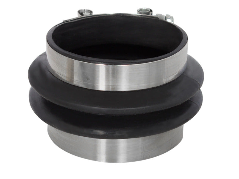 aFe Magnum FORCE Performance (3-1/2 IN ID x 3 IN L) Straight Coupler Black Silicone Couplers & Hoses aFe