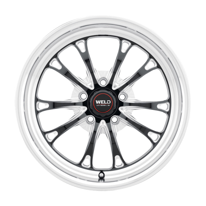 Weld S113 17X9 Belmont 5X120.65 ET45 BS6.8 Gloss Black MIL Dia 70.3 Wheels - Cast Weld