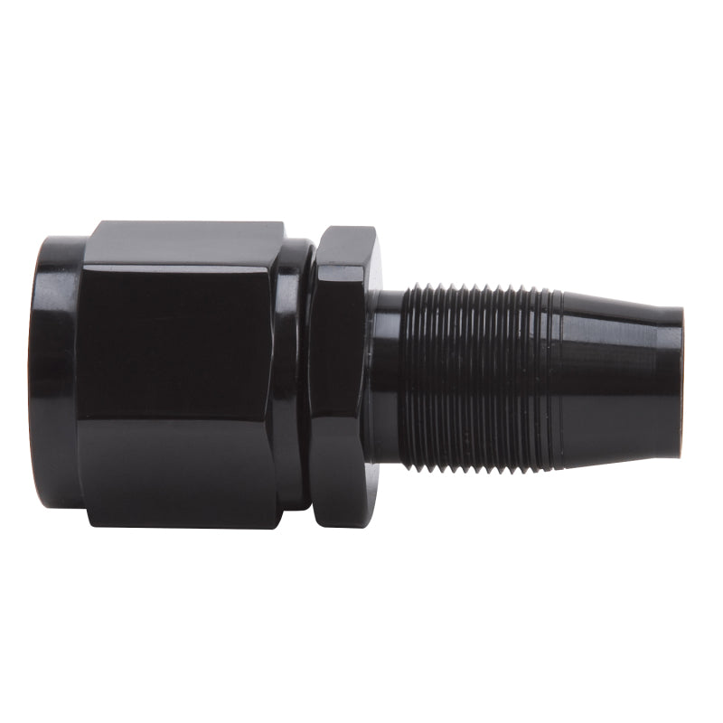 Russell Performance -6 AN Straight Hose End Without Socket - Black Fittings Russell