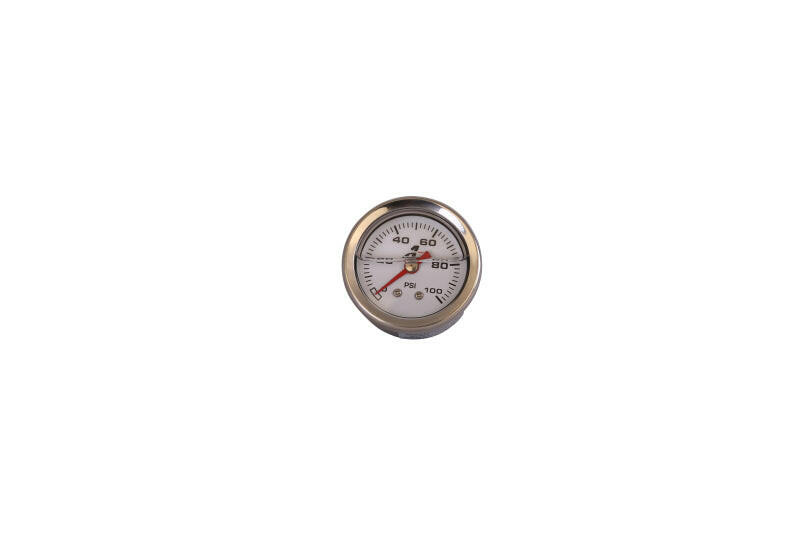 Aeromotive 0-100 PSI Fuel Pressure Gauge Gauges Aeromotive