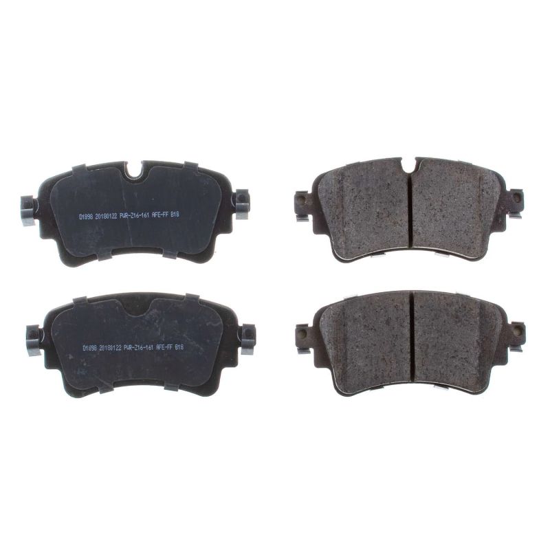 Power Stop 17-19 Audi A4 Rear Z16 Evolution Ceramic Brake Pads Brake Pads - OE PowerStop