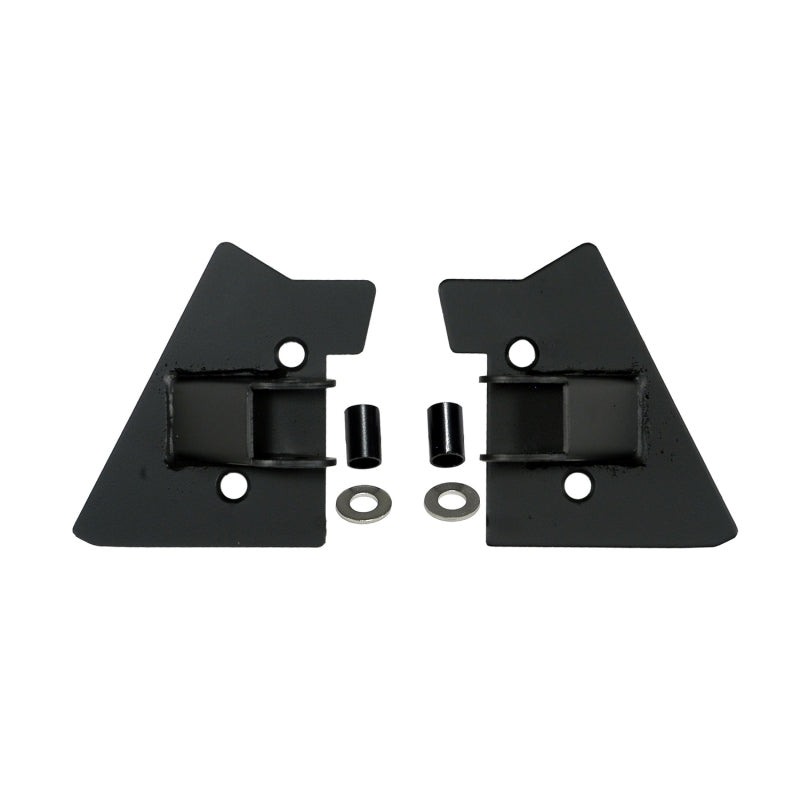Rugged Ridge 97-02 Jeep Wrangler TJ Black Mirror Relocation Brackets Exterior Trim Rugged Ridge