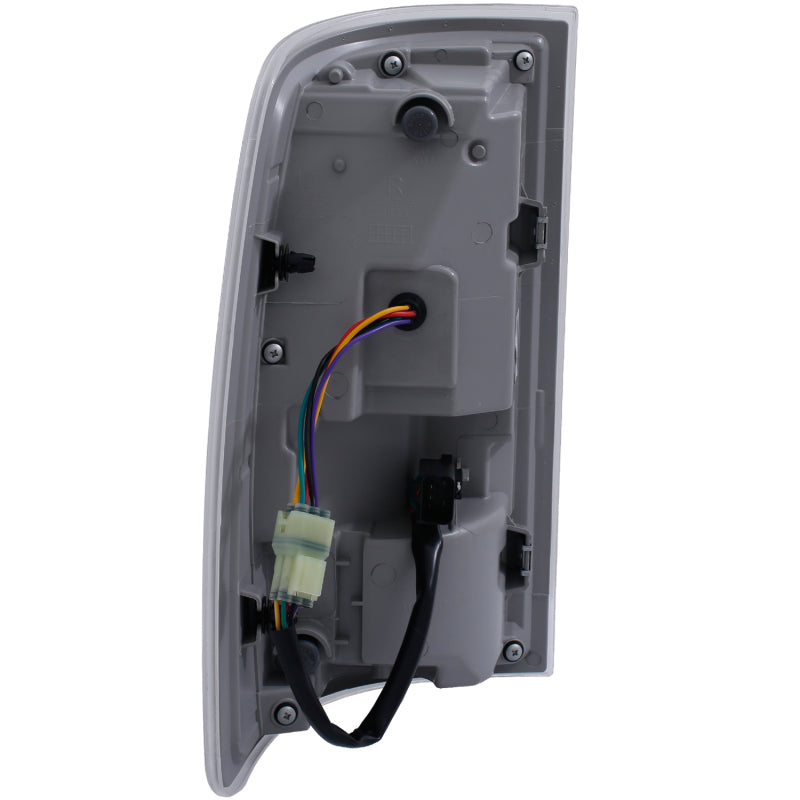 ANZO LED Black 13-17 Dodge Ram 1500/2500/3500 LED Taillights Black Tail Lights ANZO