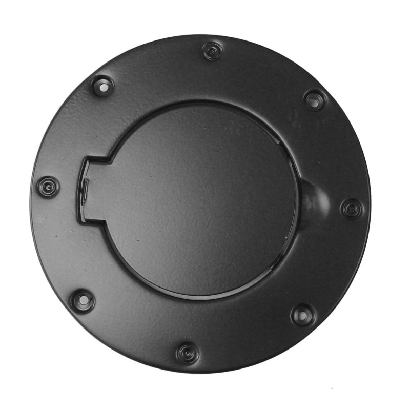 Rugged Ridge 97-06 Jeep Wrangler TJ Black Non-Locking Gas Cap Door Fuel Caps Rugged Ridge