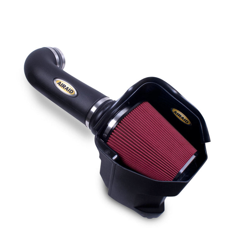 Airaid 11-14 Dodge Charger/Challenger MXP Intake System w/ Tube (Dry / Red Media) Cold Air Intakes Airaid