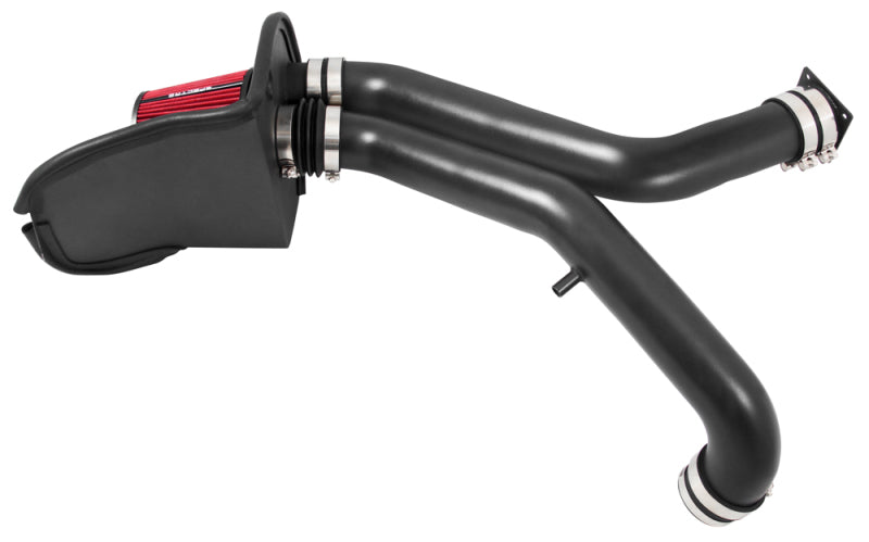 Spectre 97-06 Jeep Wrangler L6-4.0L F/I Air Intake Kit - Tex. Black w/Red Filter Cold Air Intakes Spectre