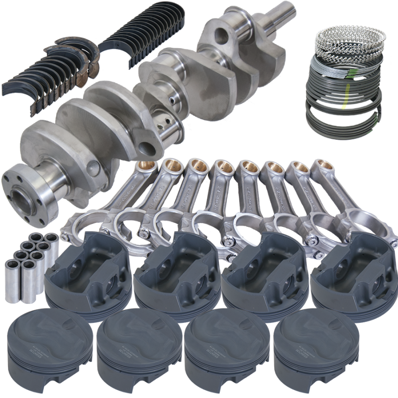Eagle Ford 289/302 3.400in Crank 5.400in I-Beam Rods 7cc Dome 4.030in Pistons Rotating Assembly Rotating Assemblies Eagle