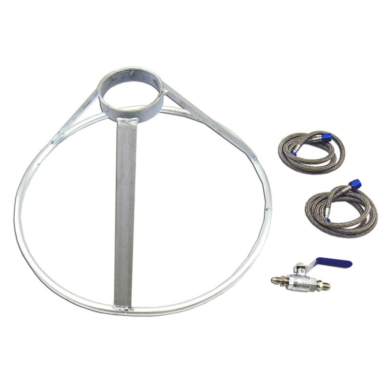 Nitrous Express Bottle Transfer Kit (Complete w/Stand Control Valve & Lines) Hoses Nitrous Express