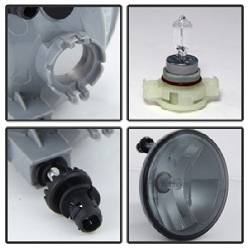 Spyder GMC Acaidia 07-12/Chevy Avalanche 07-13/Camaro 10-13Fog Lights wo/switch- Smoke FL-CTAH07-SM Fog Lights SPYDER