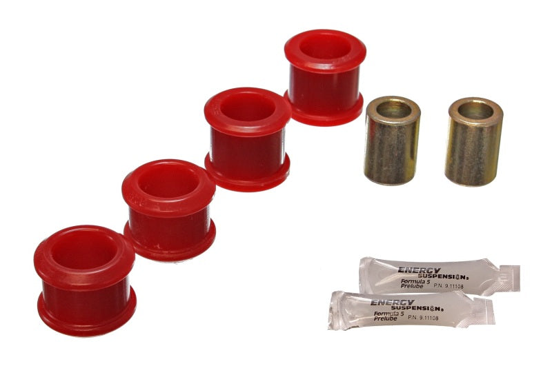 Energy Suspension Track Rod Bush Set - Red Bushing Kits Energy Suspension