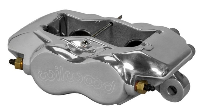 Wilwood Caliper-Forged Dynalite Polished 1.75in Pistons 1.00in Disc Brake Calipers - Perf Wilwood