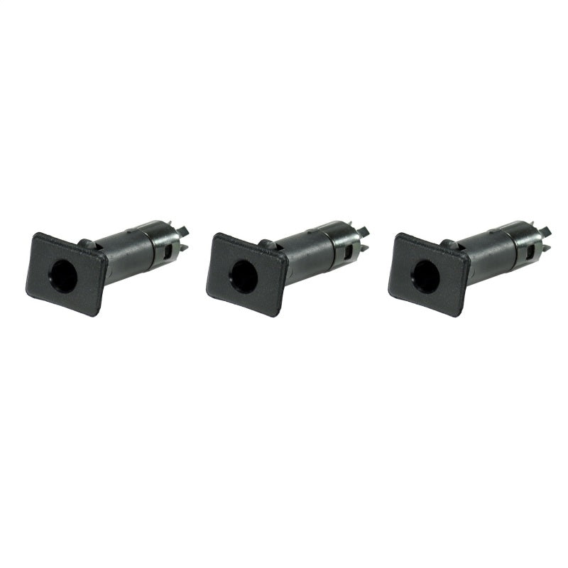 Rugged Ridge Half Door Insert Set Black 87-06 Jeep Wrangler Hardware - Singles Rugged Ridge