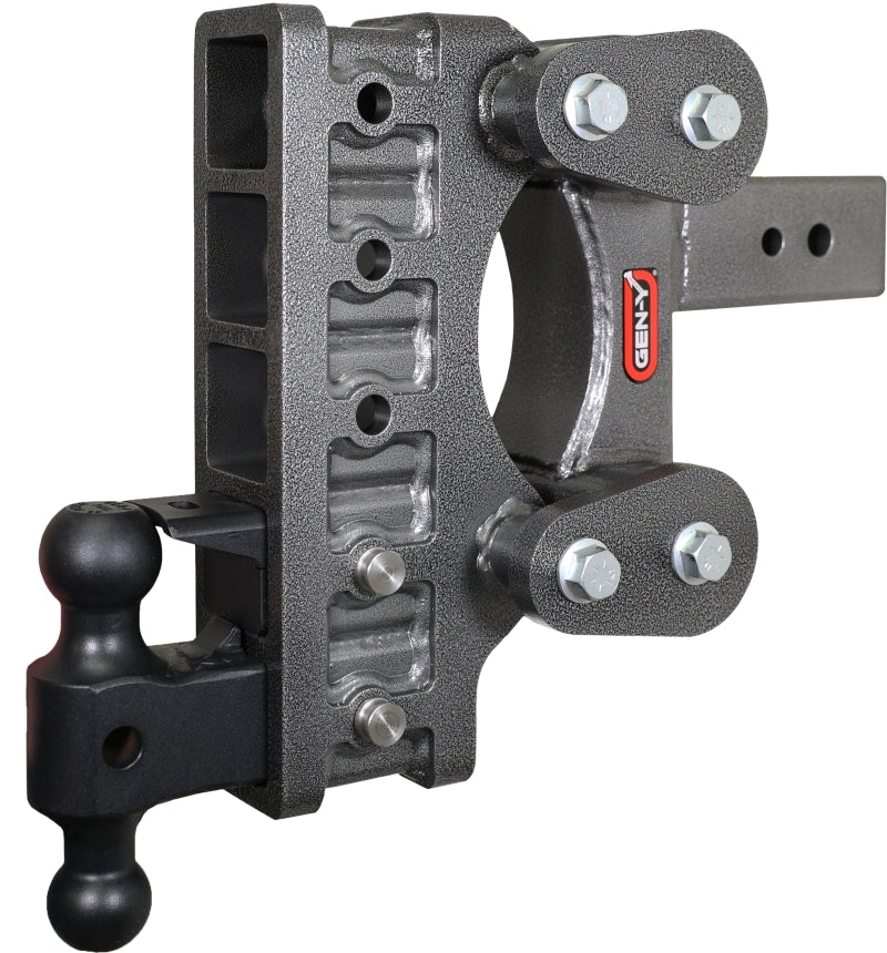 Gen-Y The Boss Torsion-Flex 3in Shank 9in Drop 32K Hitch w/GH-0161 Dual-Ball/GH-0162 Pintle Lock Hitch Receivers GEN-Y Hitch