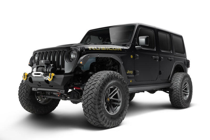 Bushwacker Trail Armor Fender Delete Kit 18-21 Jeep Wrangler JL 2DR/4DR Body Armor & Rock Rails Bushwacker