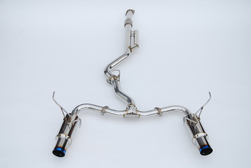 Invidia 2022+ Subaru WRX N1 Twin Outlet Single Layer Tip Cat-Back Exhaust Catback Invidia