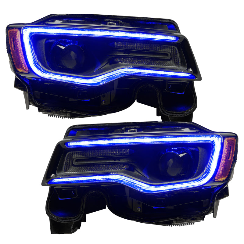 Oracle 1421 Jeep Grand Cherokee Dynamic Headlight DRL Upgrade Kit ColorSHIFT Dynamic Headlights ORACLE Lighting