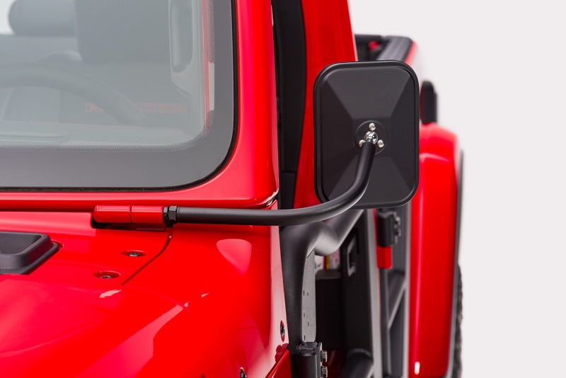 Rugged Ridge 18-20 Jeep Wrangler JL/JT Rectangular Trail Mirror Exterior Trim Rugged Ridge
