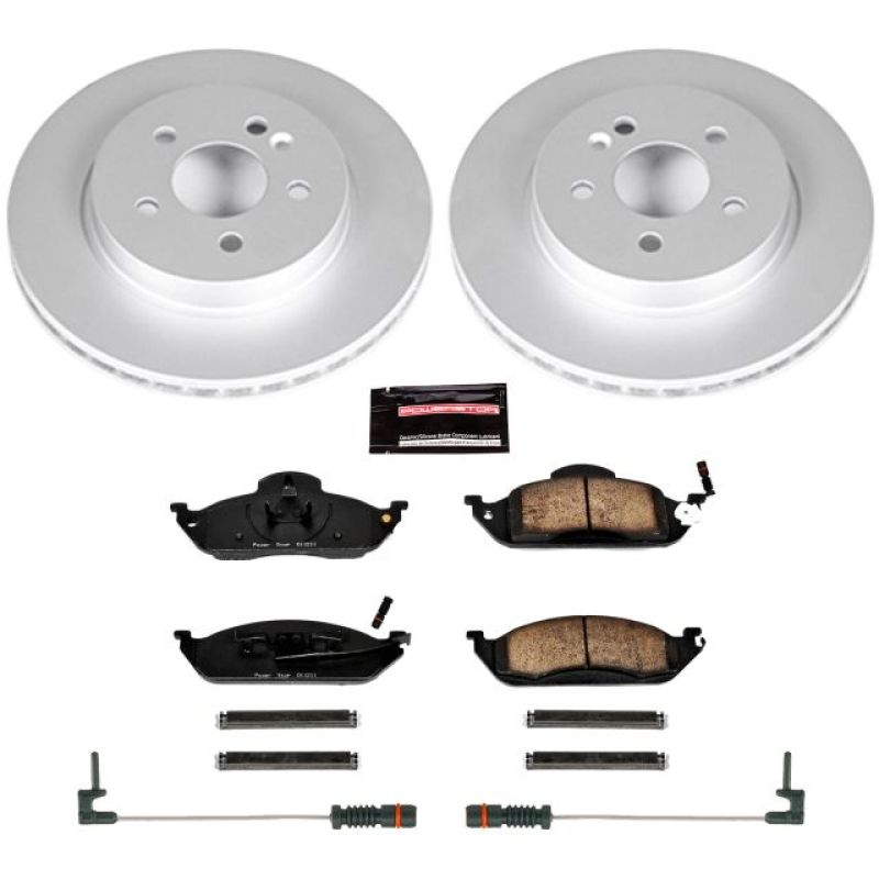 Power Stop 98-03 Mercedes-Benz ML320 Front Z23 Evolution Sport Coated Brake Kit Brake Kits - Performance D&S PowerStop