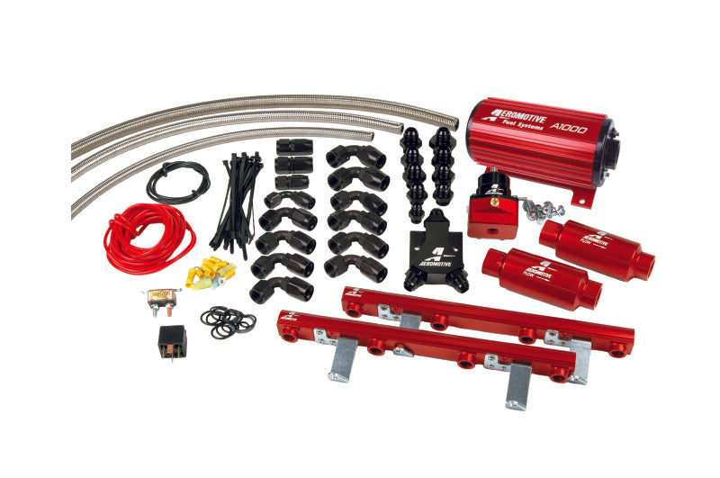 Aeromotive 96-98.5 Ford DOHC 4.6L Competition Fuel System (Includes A1000 Pump) Fuel Systems Aeromotive