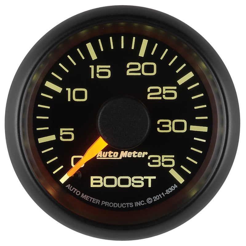 Autometer Factory Match GM 2-1/16in 35 PSI Mechanical Boost Gauge Gauges AutoMeter