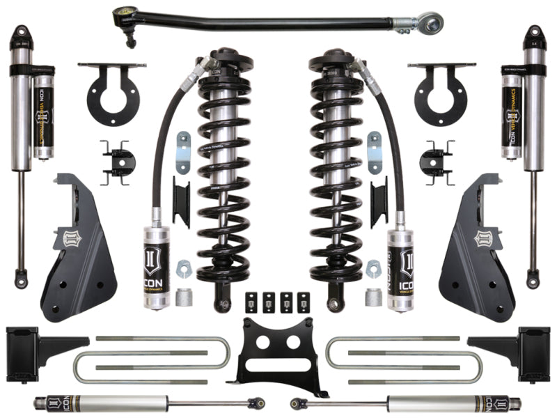 ICON 2017+ Ford F-250/F-350 4-5.5in Stage 3 Coilover Conversion System Coilover Components ICON