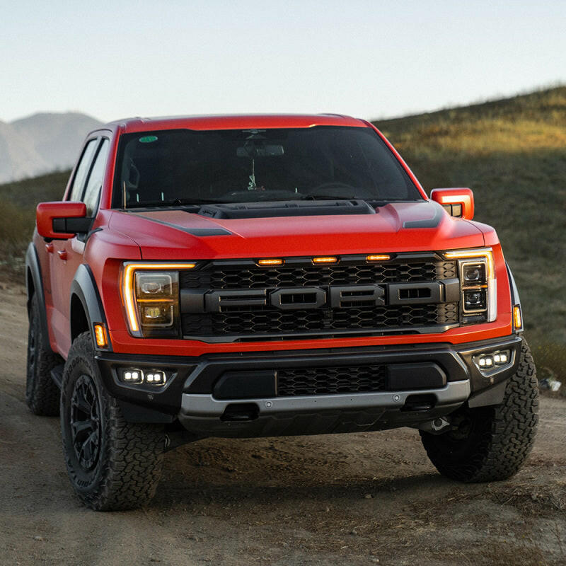 Baja Designs 21-22 Ford F-150 Raptor S2 SAE Dual Fog Pocket Light Kit - Clear Light Bars & Cubes Baja Designs