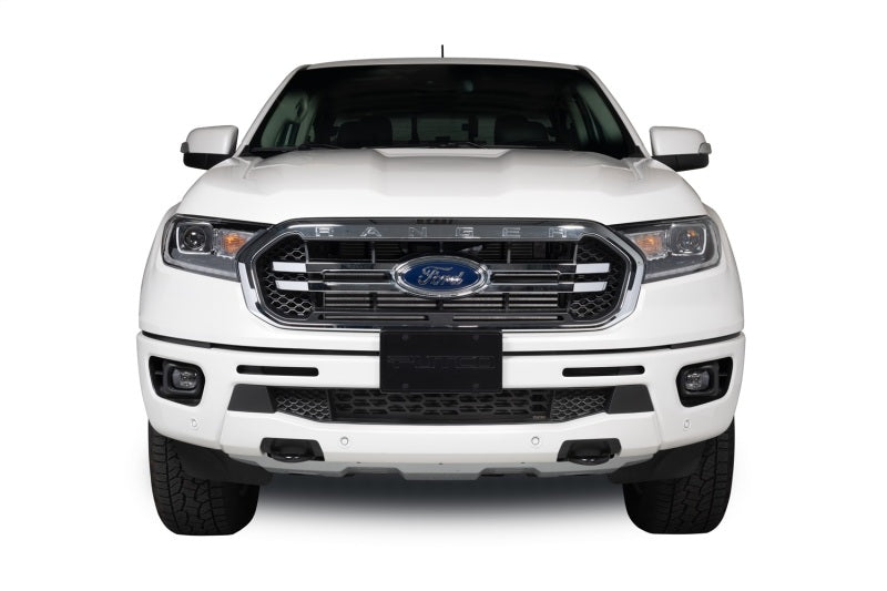 Putco 19-20 Ford Ranger w/o Adaptive Cruise - Hex Shield - Black Powder Coated Bumper Grille Inserts Grilles Putco
