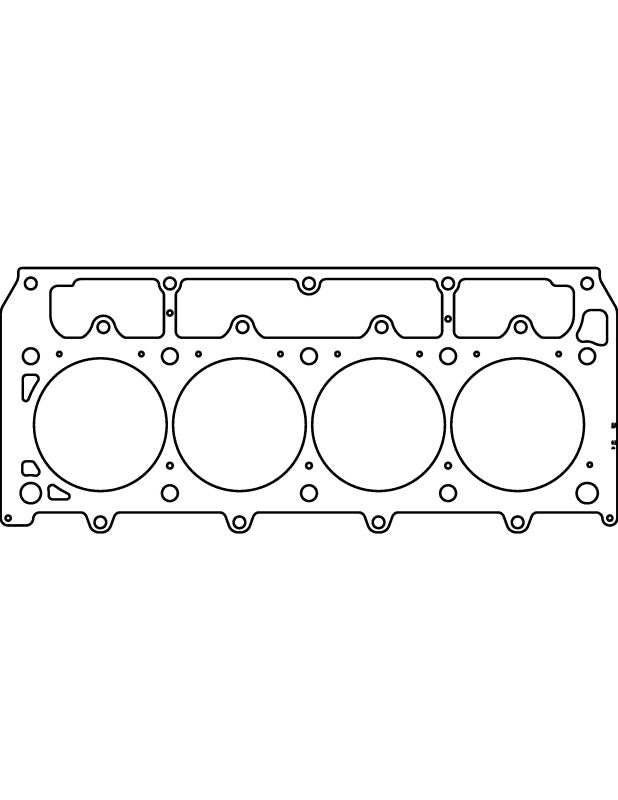 Cometic GM LSX Gen-4 Small Block V8 .044in MLX Cylinder Head Gasket - 4.200in Bore - RHS Head Gaskets Cometic Gasket