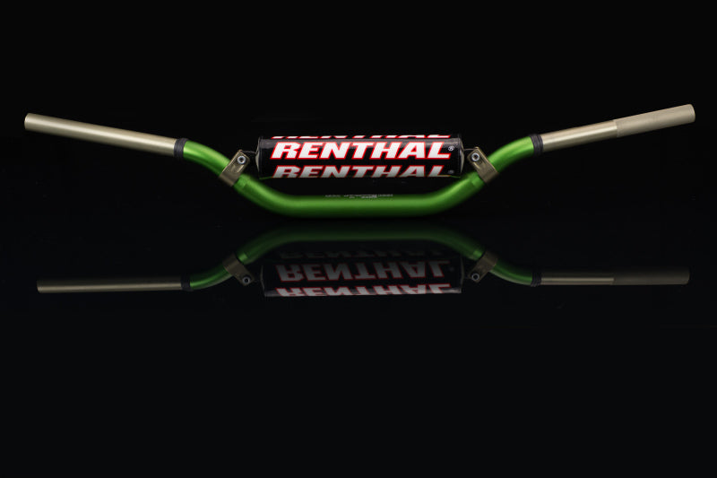 Renthal Villopoto/ Stewart/ 19+ Honda CRF Twinwall Pad - Green Handlebars Renthal