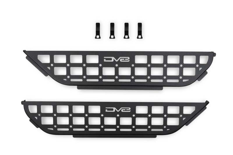 DV8 Offroad 2018+ Jeep Wrangler JL/Gladiator JT Slim Front Door Molle Pockets Exterior Trim DV8 Offroad