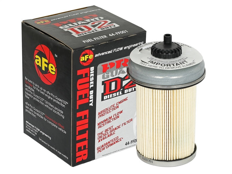 aFe ProGuard D2 Fluid Filters Fuel F/F FUEL GM Diesel Trucks 92-00 V8- 6.2L 6.5L (td) Fuel Filters aFe