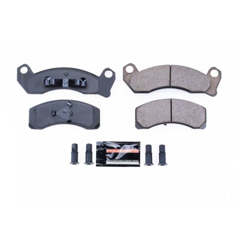 Power Stop 87-89 Ford Country Squire Front Z23 Evolution Sport Brake Pads w/Hardware Brake Pads - Performance PowerStop