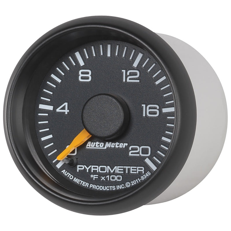 Autometer Factory Match Chevy 2-1/16in FSE 0-2000 Pyro Kit Gauge Gauges AutoMeter