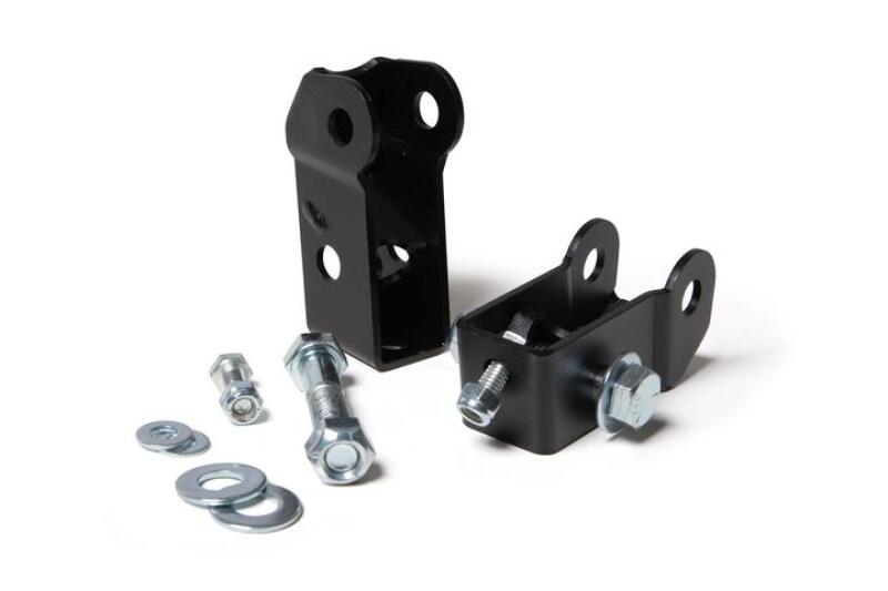 JKS Manufacturing Jeep Wrangler TJ/LJ Rear Lower Shock Relocation Brackets Brackets JKS Manufacturing
