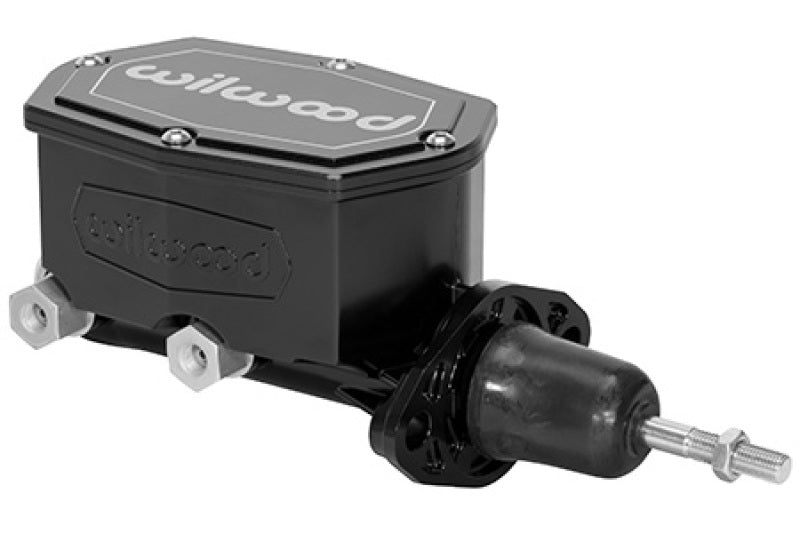 Wilwood Corvette C2 Compact Tandem Master Cylinder - 15/16in Bore Ball Black Brake Master Cylinder Wilwood