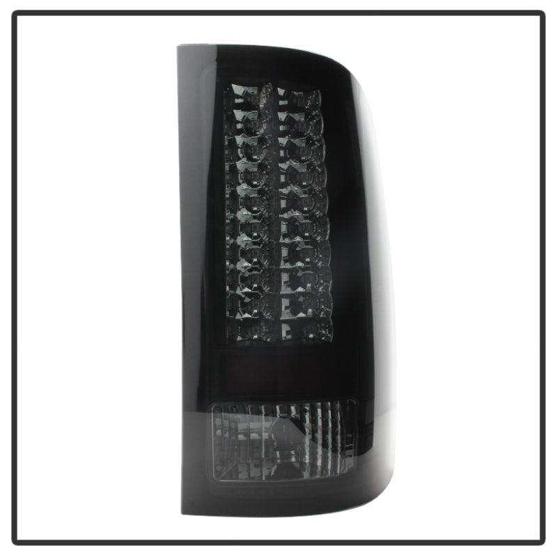 Spyder GMC Sierra 07-13 (Not 3500 Dually 4 Rear Wheels)LED Tail Lights Blk Smke ALT-YD-GS07-LED-BSM Tail Lights SPYDER