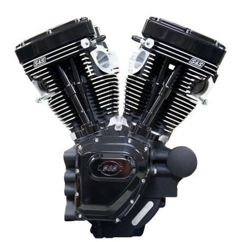 S&S Cycle 07-16 Touring Models T124LC Black Edition Longblock Engine - 585 GE Cams Engines S&S Cycle