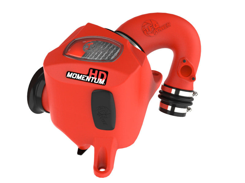 aFe 15-25 Toyota Hilux L4-2.4/2.8L (td) Momentum HD Cold Air Intake System Red w/ Pro DRY S Filter Cold Air Intakes aFe