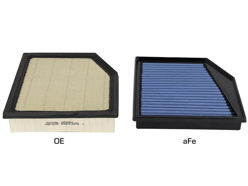 aFe MagnumFLOW OEM Replacement Air Filter PRO 5R 14-15 Lexus IS 250/350 2.5L/3.5L V6 Air Filters - Drop In aFe