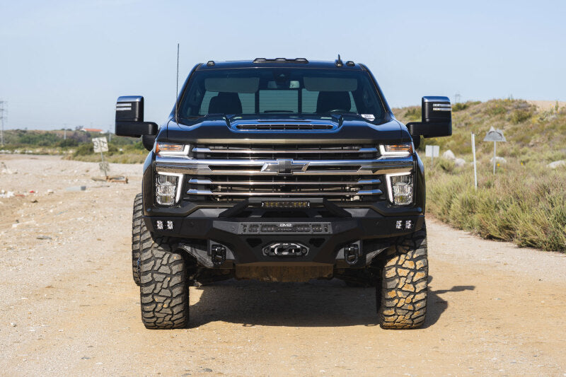 DV8 Offroad 20-23 Chevrolet Silverado 2500/3500 Spec Series Front Bumper w/ Winch Bumpers - Steel DV8 Offroad