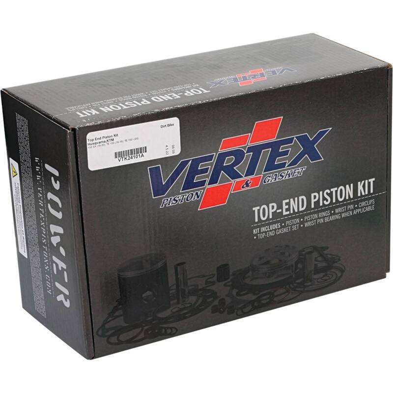 Vertex Piston 18-22 KTM 150 SX 150cc Top End Piston Kit Piston Sets - Powersports Vertex Pistons