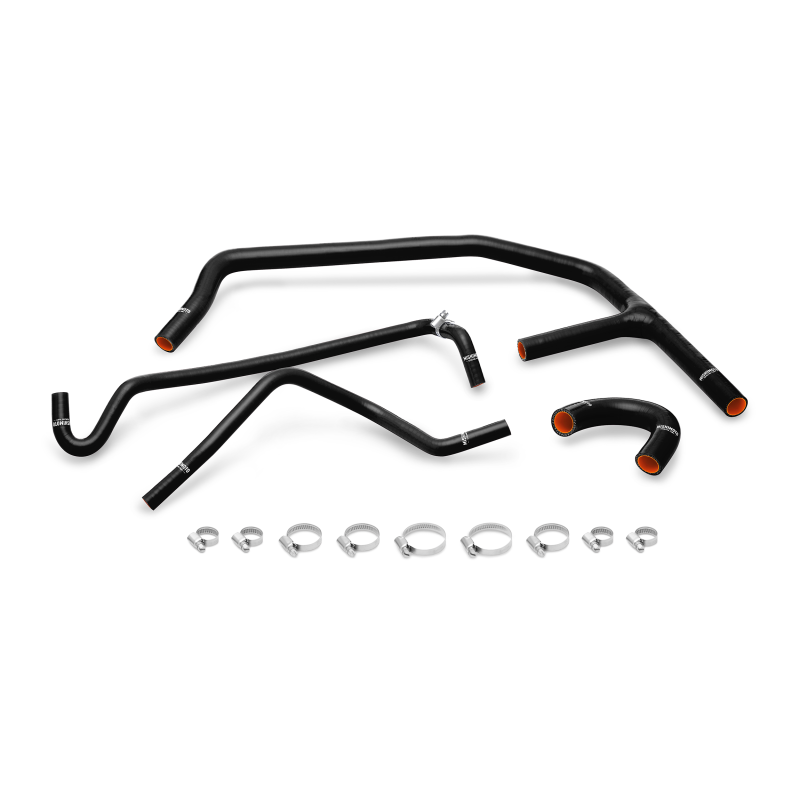 Mishimoto 15+ Ford Mustang EcoBoost Black Silicone Ancillary Hose Kit Hoses Mishimoto