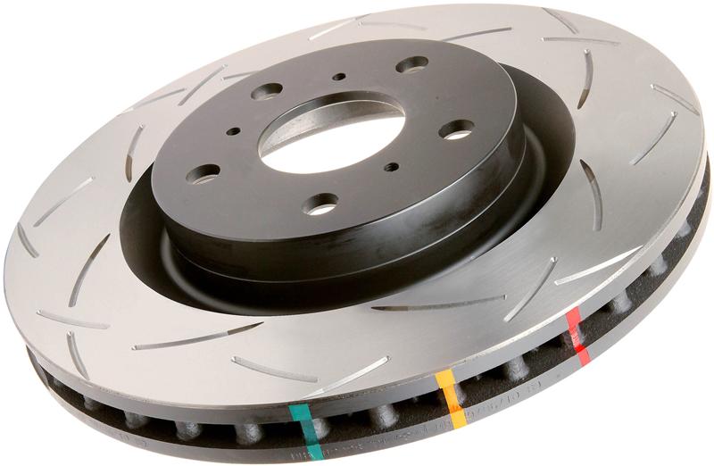 DBA 97-04 Corvette C5/C6 Rear Slotted 4000 Series Rotor Brake Rotors - Slotted DBA