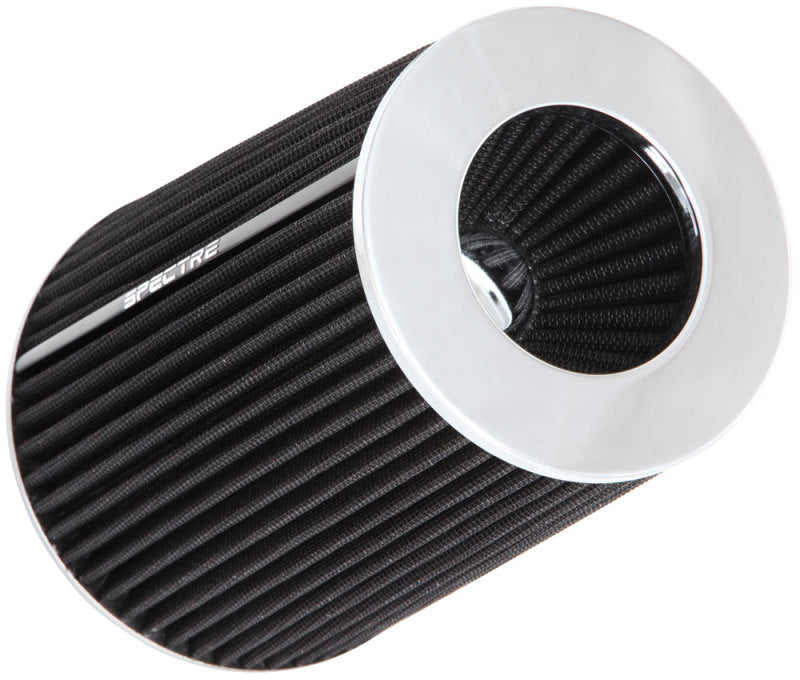 Spectre Adjustable Conical Air Filter 9-1/2in. Tall (Fits 3in. / 3-1/2in. / 4in. Tubes) - Black Air Filters - Universal Fit Spectre