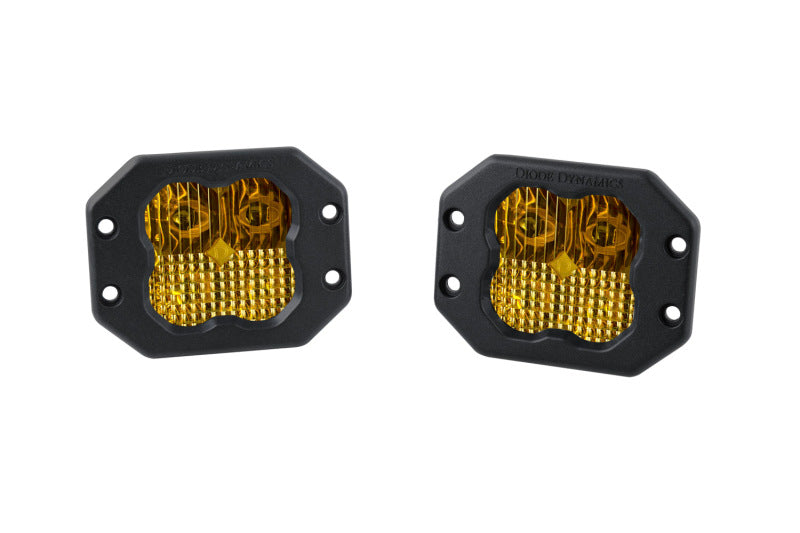 Diode Dynamics SS3 Pro ABL - Yellow Combo Flush (Pair) Light Accessories and Wiring Diode Dynamics