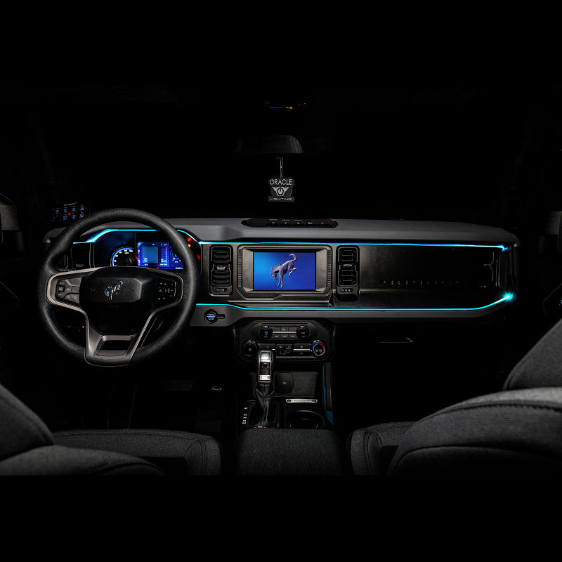 Oracle Lighting Ford Bronco ColorSHIFT Fiber Optic LED Interior Kit Light Strip LED ORACLE Lighting