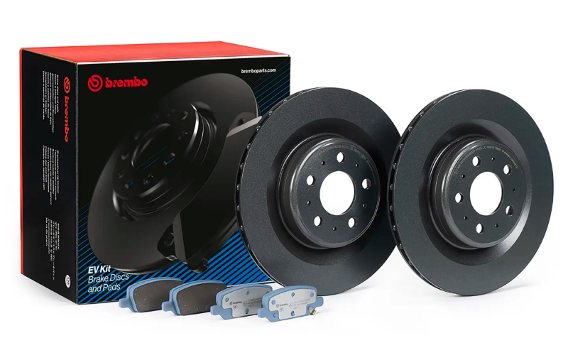 Brembo OE 17-21 Tesla Model 3/20-21 Model Y EV Brake Kit - Rear Brake Kits - OE Brembo OE