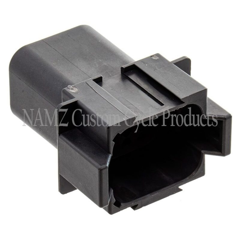NAMZ Deutsch DT Series 8-Wire Receptacle & Wedgelock - Black (HD 72108-94BK) Wiring Connectors NAMZ