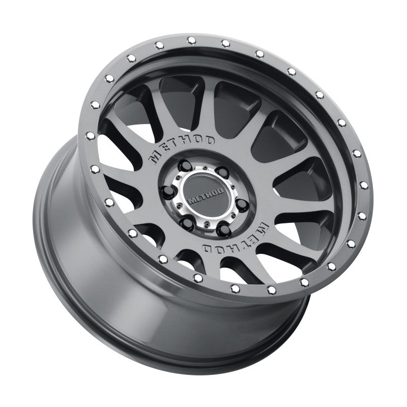 Method MR605 NV 20x10 -24mm Offset 6x135 87mm CB Gloss Titanium Wheel Wheels - Cast Method Wheels