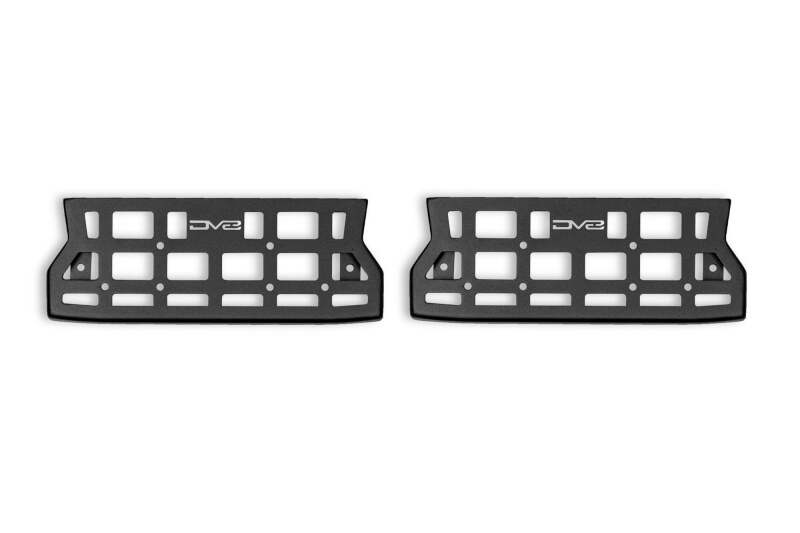 DV8 Offroad 2018-2025 Jeep Wrangler JL JLU Gladiator JT DV8 Offroad Seat Back Molle Pockets Exterior Trim DV8 Offroad